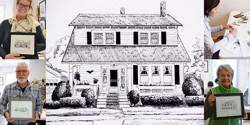 Pen & Ink House Portrait Class