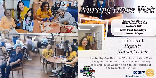 Nursing Home Visit, Volunteer Opportunity