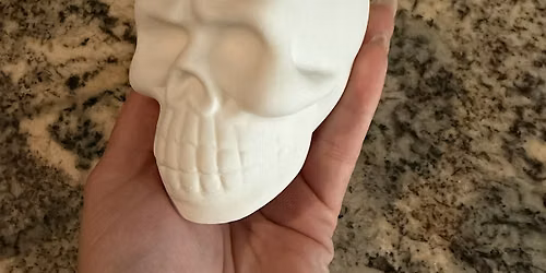 Skull Vase Painting Party at Stir