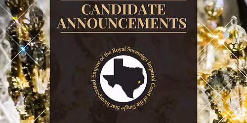 Candidate Announcements