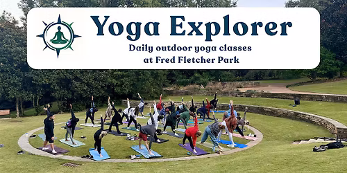 Outdoor yoga in Fred Fletcher Park -  pay what you can