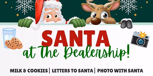 Santa at John Megel Ford!