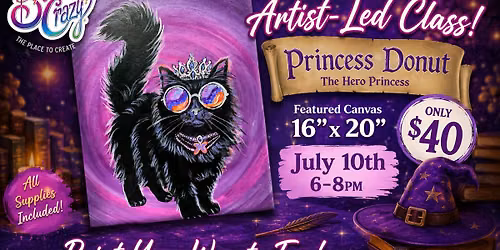 Princess Donut Artist led Class!
