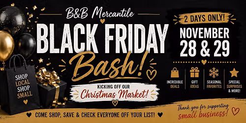 Black Friday Bash
