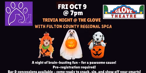 TRIVIA NIGHT WITH FULTON COUNTY REGIONAL SPCA