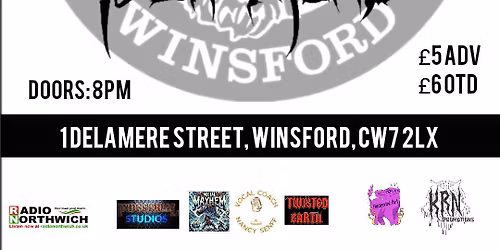 JTR Metal Productions presents - Dxrk Winter + Mutatis + Isen Mund