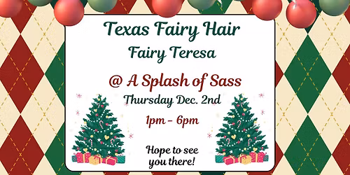 Texas Fairy Hair POP UP