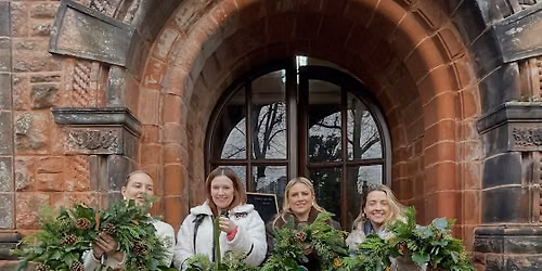 Christmas wreath making workshop