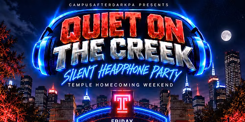 QUIET ON THE CREEK (Silent Headphone Party)
