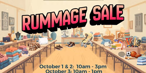 HUGE Rummage Sale