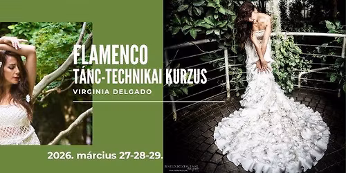 Flamenco t\u00e1nc-technikai kurzus Virginia Delgado-val