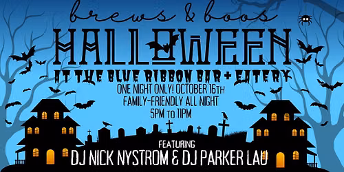 HALLOWEEN PARTY at Blue Ribbon Bar & Eatery!