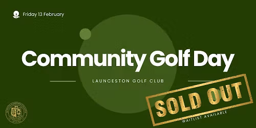 2026 Community Golf Day