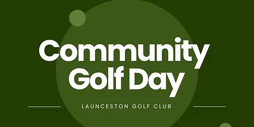2026 Community Golf Day