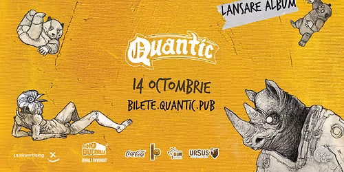 Omul Cu Sobolani \u2013 lansare de album - DISTOPIA (Povesti de adormit p\u0103rinti) | Quantic 14.10.2026
