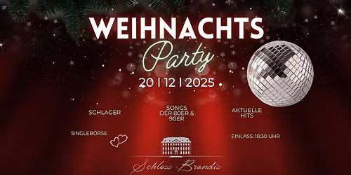 2. Weihnachtsparty im Schloss Brandis
