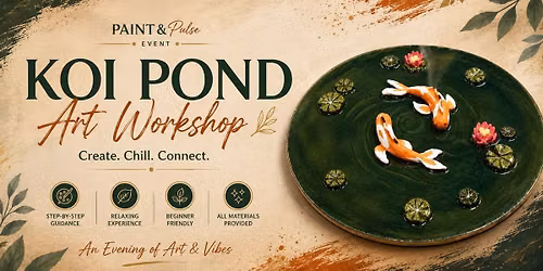 Koi Pond resin Workshop - P&P