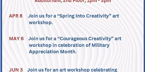 Flag Day art workshop with Tom Panei