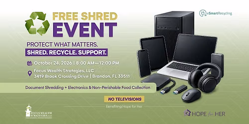 Free Community Shred & Electronics Recycling Event