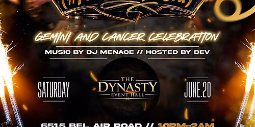 Big 3 Saturdays at Dynasty Event Hall