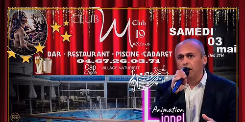 Soir\u00e9e, repas dansant chez Maxime club M19