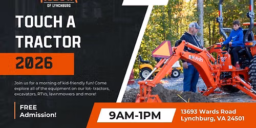 Touch a Tractor 2026 \ud83d\ude9c