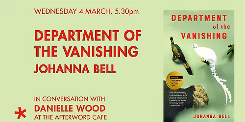 Department of the Vanishing | In Conversation with Johanna Bell