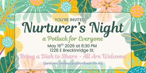 Nurturer\u2019s Night Potluck