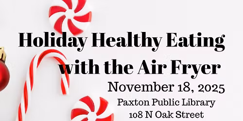 Holiday Healthy Eating with the Air Fryer