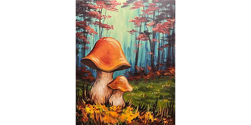 Harvest Shrooms - Paint and Sip in Chicago | Classpop!\u2122