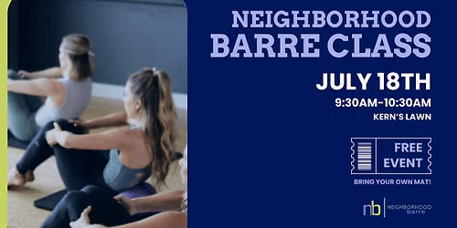 Barre Class at Kern's