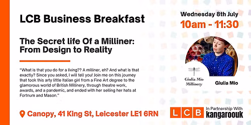 LCB Business Breakfast - Canopy, Leicester