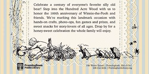 100 Years in the 100 Acre Wood: Winnie-the-Pooh 100th Anniversary