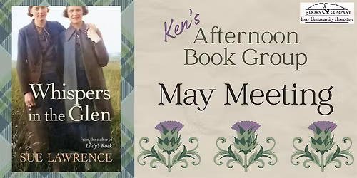 Books & Company Afternoon Book Group May 2026 Meeting