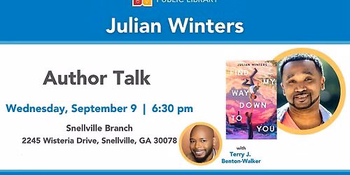 Author Talk with Julian Winters