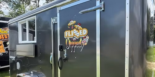 Flipped or Dipped Food Truck 7\/30 at Side Street Eats Behind Holders Hideaway