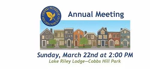 Annual Meeting: Upper Monroe Neighborhood Association