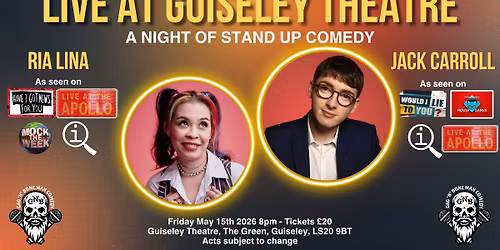 Jack Carroll and Ria Lina - a double headliner special - H Town