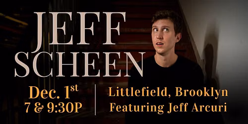 Jeff Scheen Special Taping Featuring Jeff Arcuri