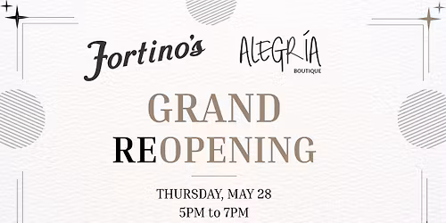Grand Reopening Event