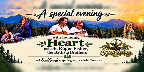 HEART founding guitarist Roger Fisher, the Battista Brothers & Friends