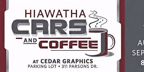 Hiawatha Cars & Coffee June 2026