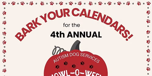 4th Annual Howl-o-Ween Pawty Fundraiser for Autism Dog Services