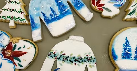 Christmas in July Painted Cookies Class