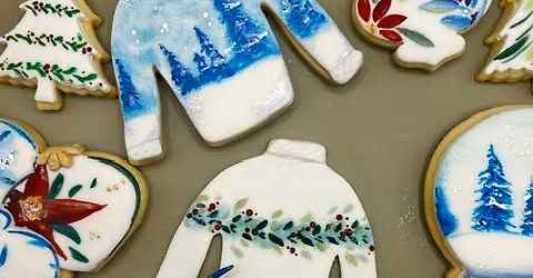 Christmas in July Painted Cookies Class