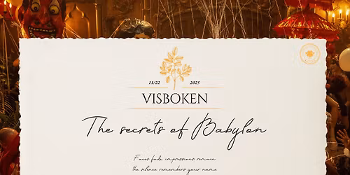 VISBOKEN - The Secrets of Babylon Party