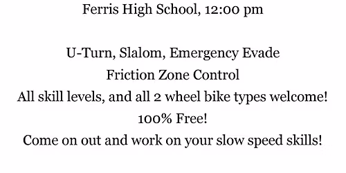 April Skills\/Safety Meetup