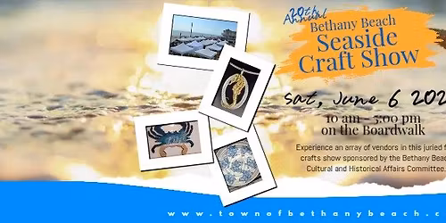 2026 Bethany Beach Seaside Craft Show