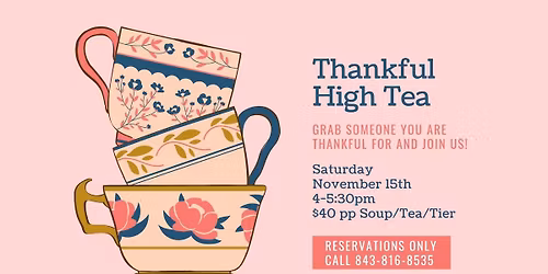 Thankful High Tea