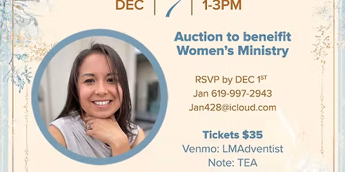 Women\u2019s Christmas Tea Party